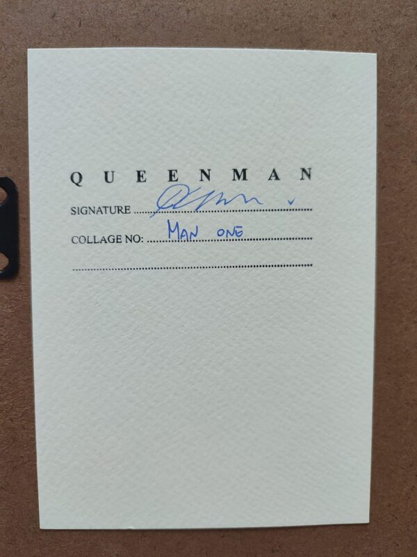 Certyfikat kolażu "Man One" autorstwa Queenman